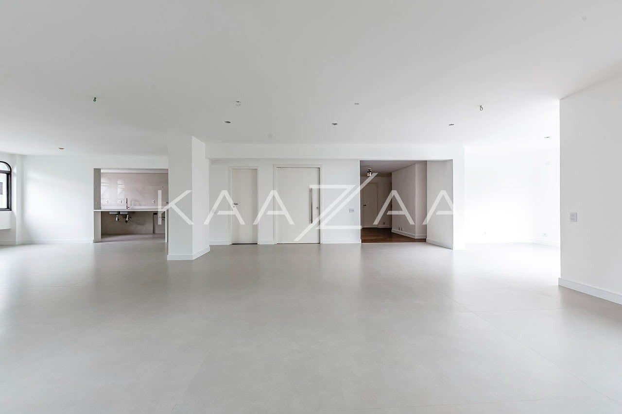 Espaços clean trazem paz para relaxar neste apartamento delicioso no Jardim Paulista. - Foto 4